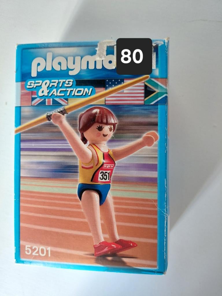 Playmobil Sports & Action Speerwerpen - Complete Set, Ophalen of Verzenden, Zo goed als nieuw, Complete set