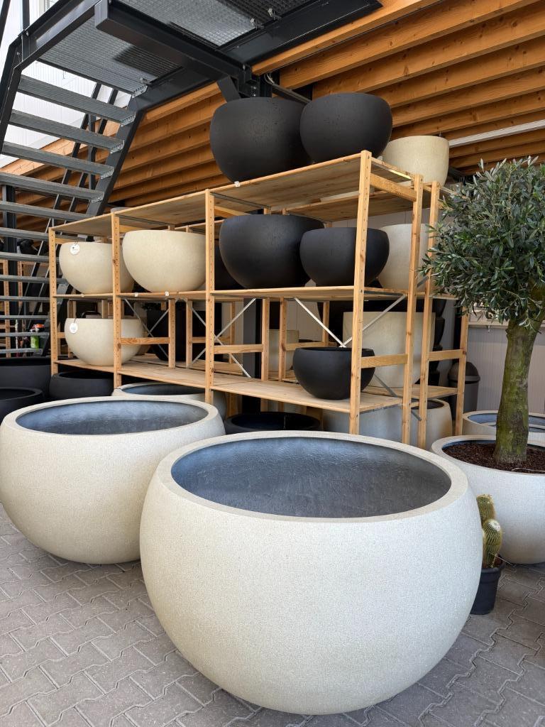 Lichtgewicht Luca lifestyle bloembakken - plantenbakken!!!, Kunststof, 100 cm of meer, Nieuw, Ophalen of Verzenden