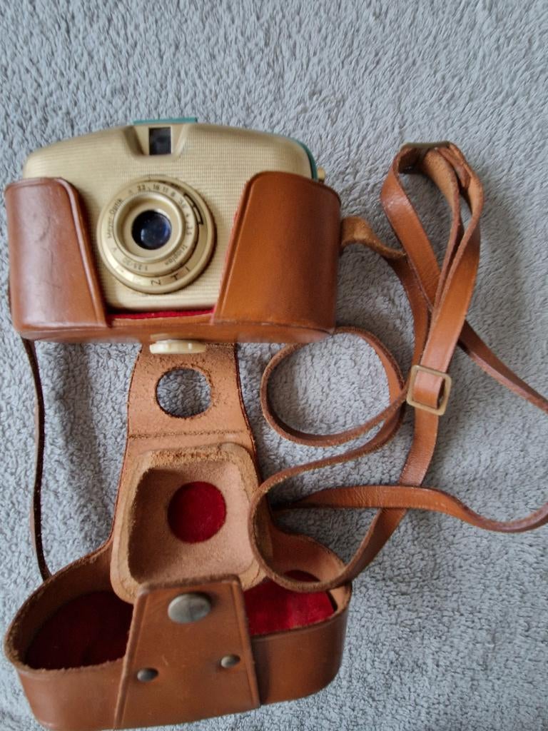 Vintage camara Welta Penti met Meyer Optik Trioplan 3,5/40, Ophalen of Verzenden, Gebruikt, Compact, Overige Merken