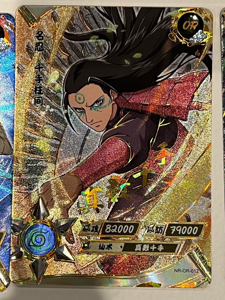 29 Naruto OR Gold texture Kaarten offcieel, Ophalen of Verzenden, Zo goed als nieuw, Meerdere kaarten