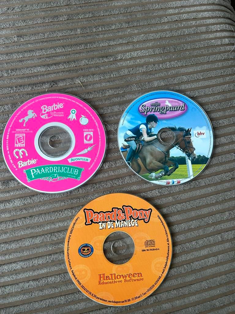 Paarden Games - Barbie paardrijclub, Springpaard, Paard&Pony, Gebruikt, 1 speler, Ophalen of Verzenden, Vanaf 3 jaar