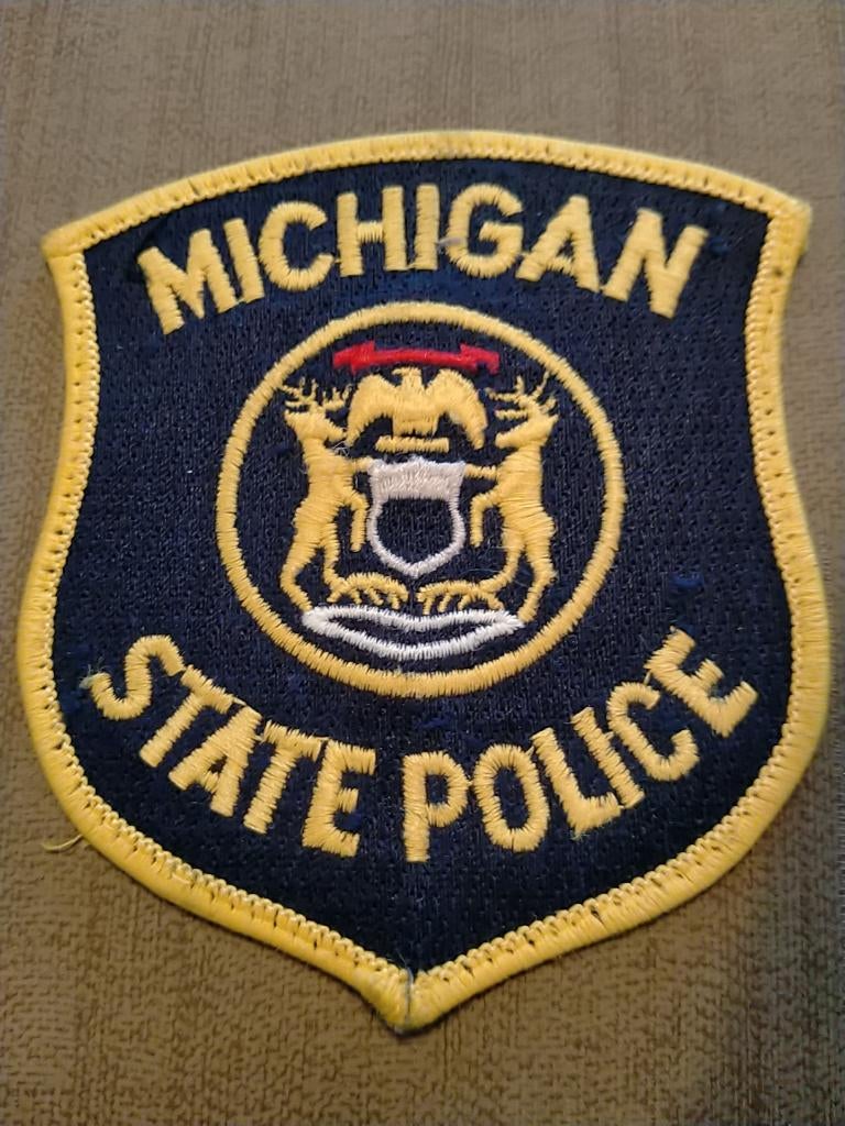 USA , Michigan State Police , Patch, Verzenden, Overige soorten, Amerika, Embleem of Badge