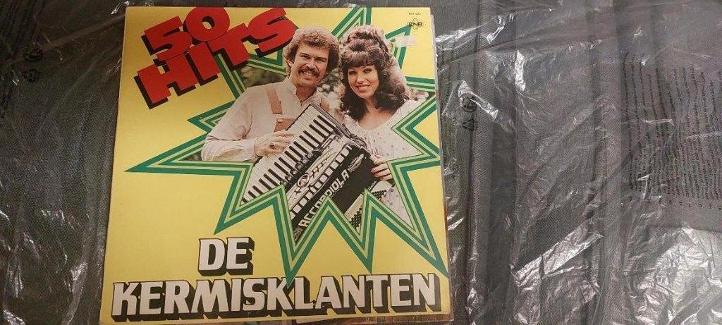 LP De Kermisklanten 50 Hits, Ophalen of Verzenden, Zo goed als nieuw, 12 inch, Levenslied of Smartlap