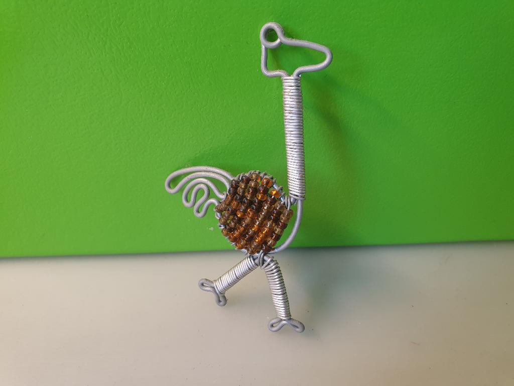 Magneet - Struisvogel, Ophalen of Verzenden, Zo goed als nieuw