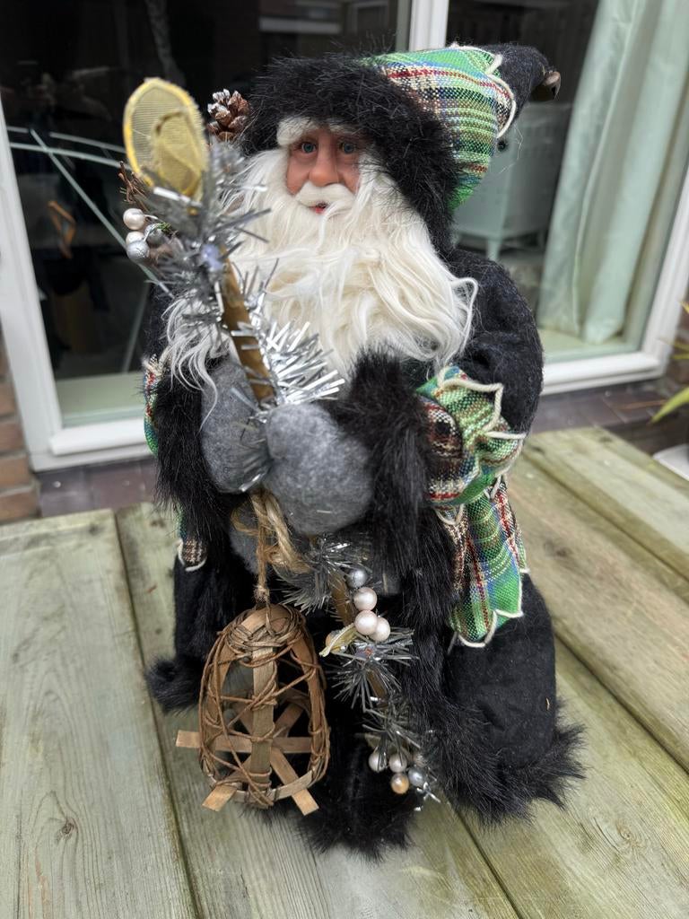 Decoratieve Kerstman Pop, Ophalen of Verzenden, Gebruikt