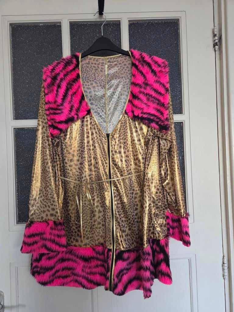 Gouden jasjes maat 2XL - Zaltbommel, Kleding | Dames, Carnavalskleding en Feestkleding, Ophalen of Verzenden
