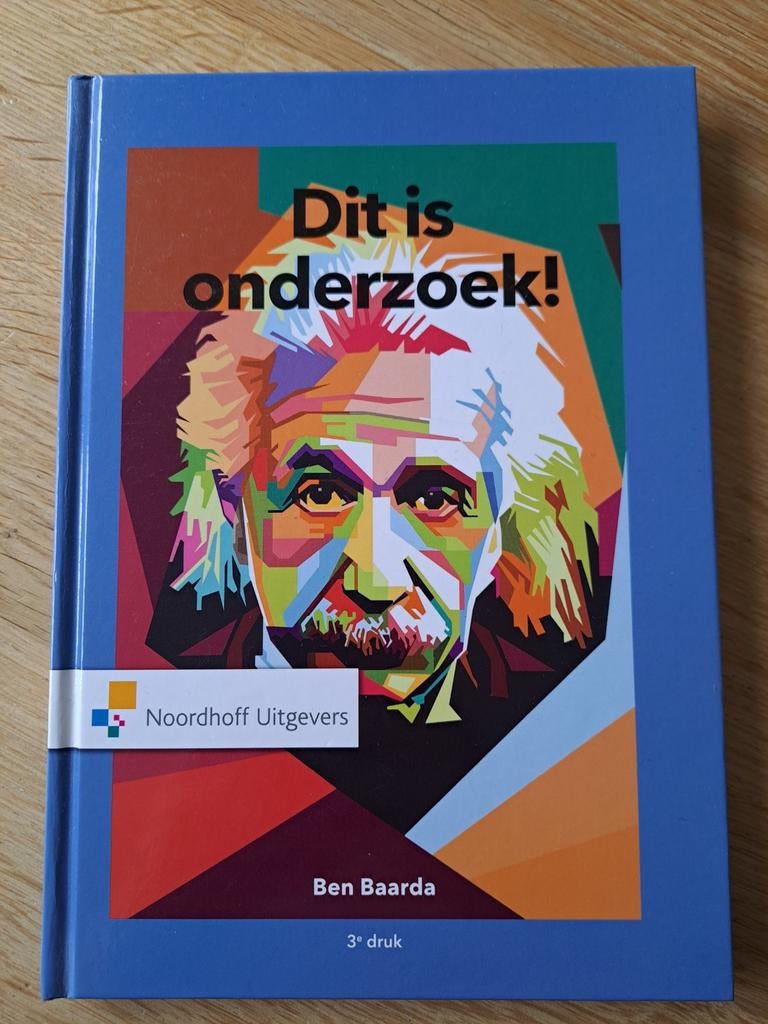 Ben Baarda - Dit is onderzoek!, Boeken, Sociale wetenschap, Ophalen of Verzenden, Zo goed als nieuw, Ben Baarda