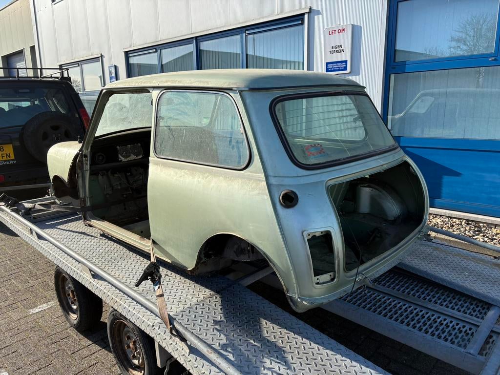 Classic Mini onderdelen (geen body meer!), Stof, Beige, Particulier, Mini