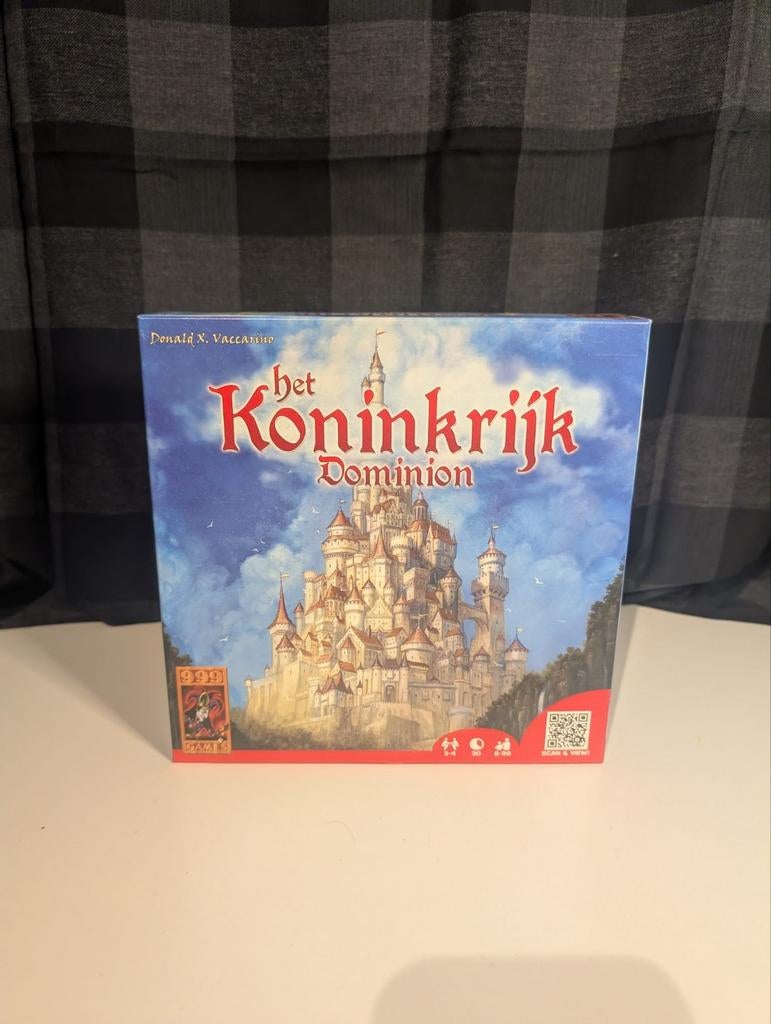 Het Koninkrijk Dominion Bordspel - Strategisch Kaartspel, Een of twee spelers, Ophalen of Verzenden, Zo goed als nieuw, 999 Games