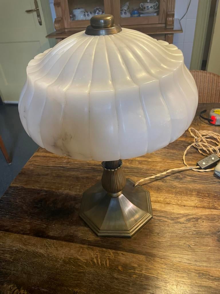 Vintage Tafellamp, Ophalen of Verzenden, Zo goed als nieuw, Minder dan 50 cm
