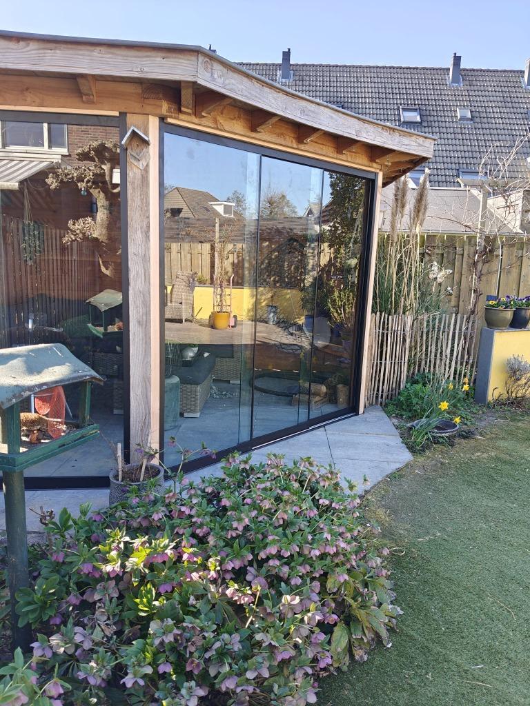 Glazen schuifwanden inclusief montage, Tuin en Terras, Ophalen, T.M.N Trading, Nieuw, Seringstraat 25, ederveen
