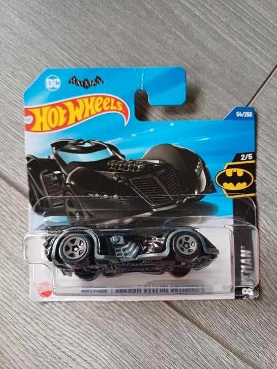 Hotwheels Autootje DC Batman 2/5 Mattel blue, Ophalen of Verzenden, Nieuw