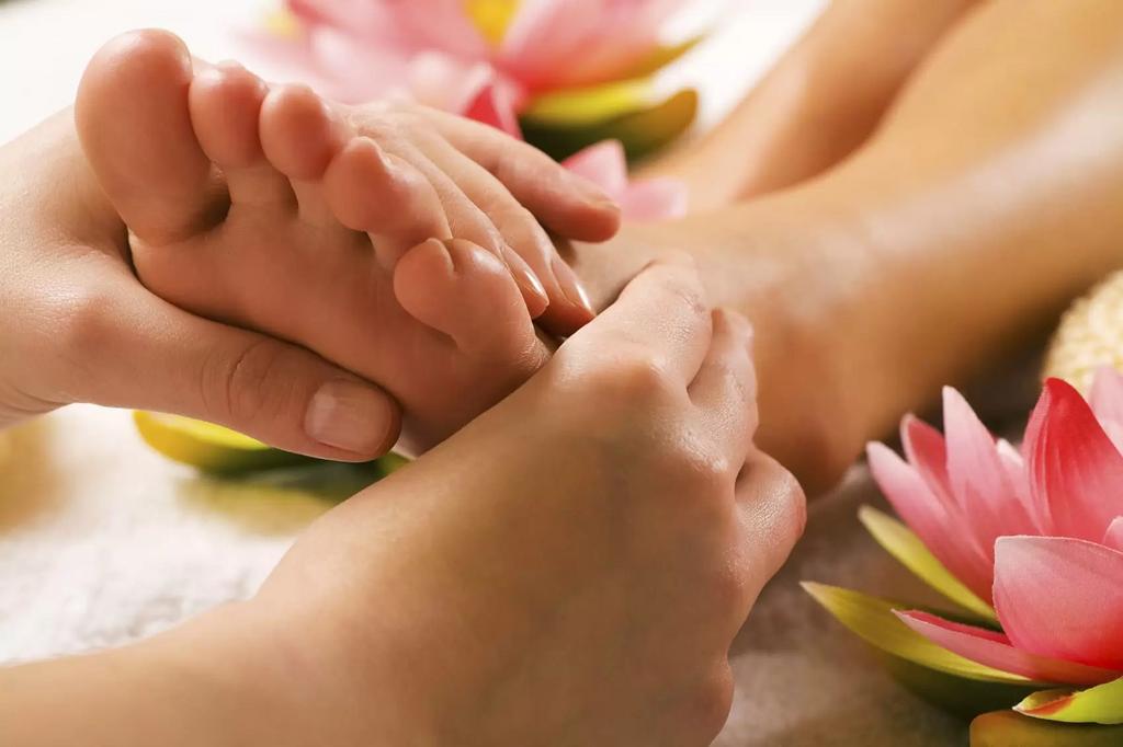 Ontspannende voetmassage, Ontspanningsmassage