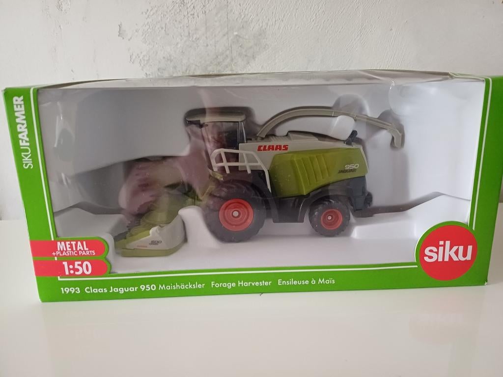 Claas hakselaar siku 1:50, Hobby en Vrije tijd, Modelauto's | 1:32, Ophalen of Verzenden, Nieuw, Tractor of Landbouw, SIKU
