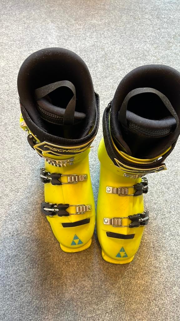 Fischer kinderskischoenen maat 26,5 goede staat, Fischer, 100 tot 140 cm, Schoenen, Ophalen of Verzenden