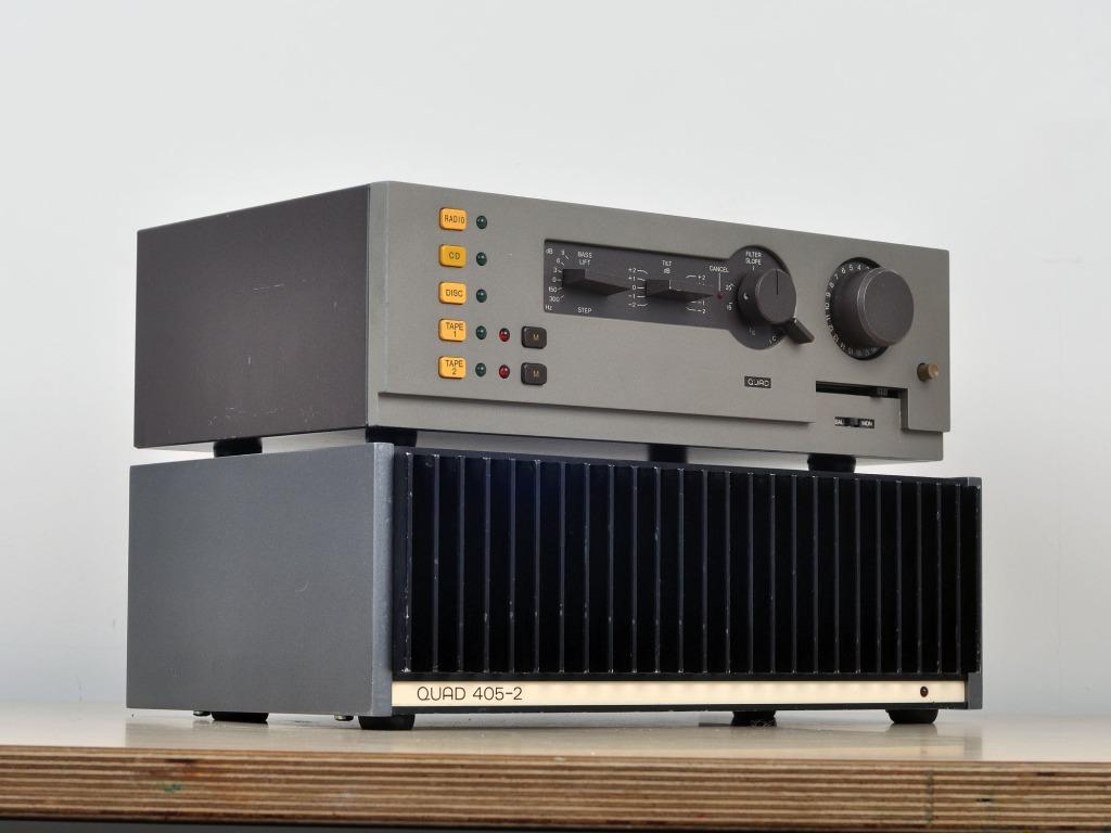 Quad 44-405(-2) gerestaureerd Vintage Audio Repair, Overige merken, Refurbished, Ophalen of Verzenden, 60 tot 120 watt