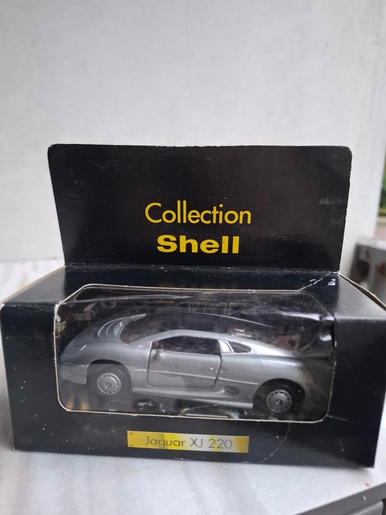 Jaguar XJ220 Shell Collectie Modelauto, Ophalen of Verzenden, Zo goed als nieuw, Auto, Overige merken
