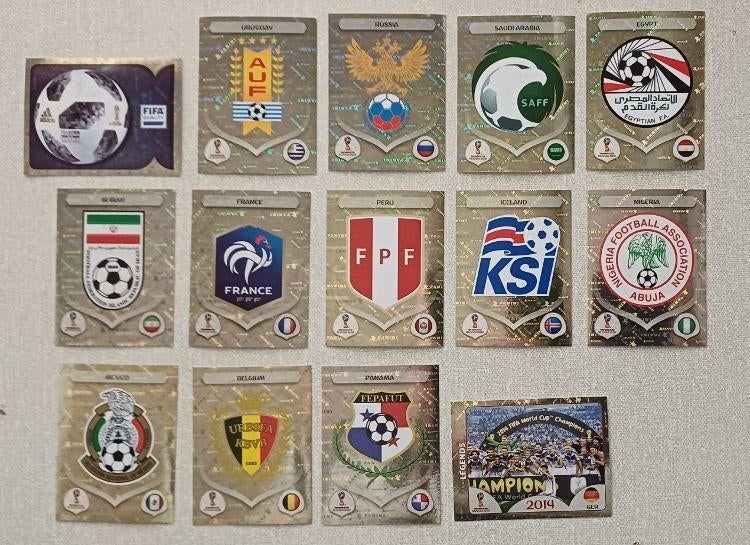 Voetbal plaatjes -2018 Fifa World Cup Russia, Ophalen of Verzenden, Nieuw