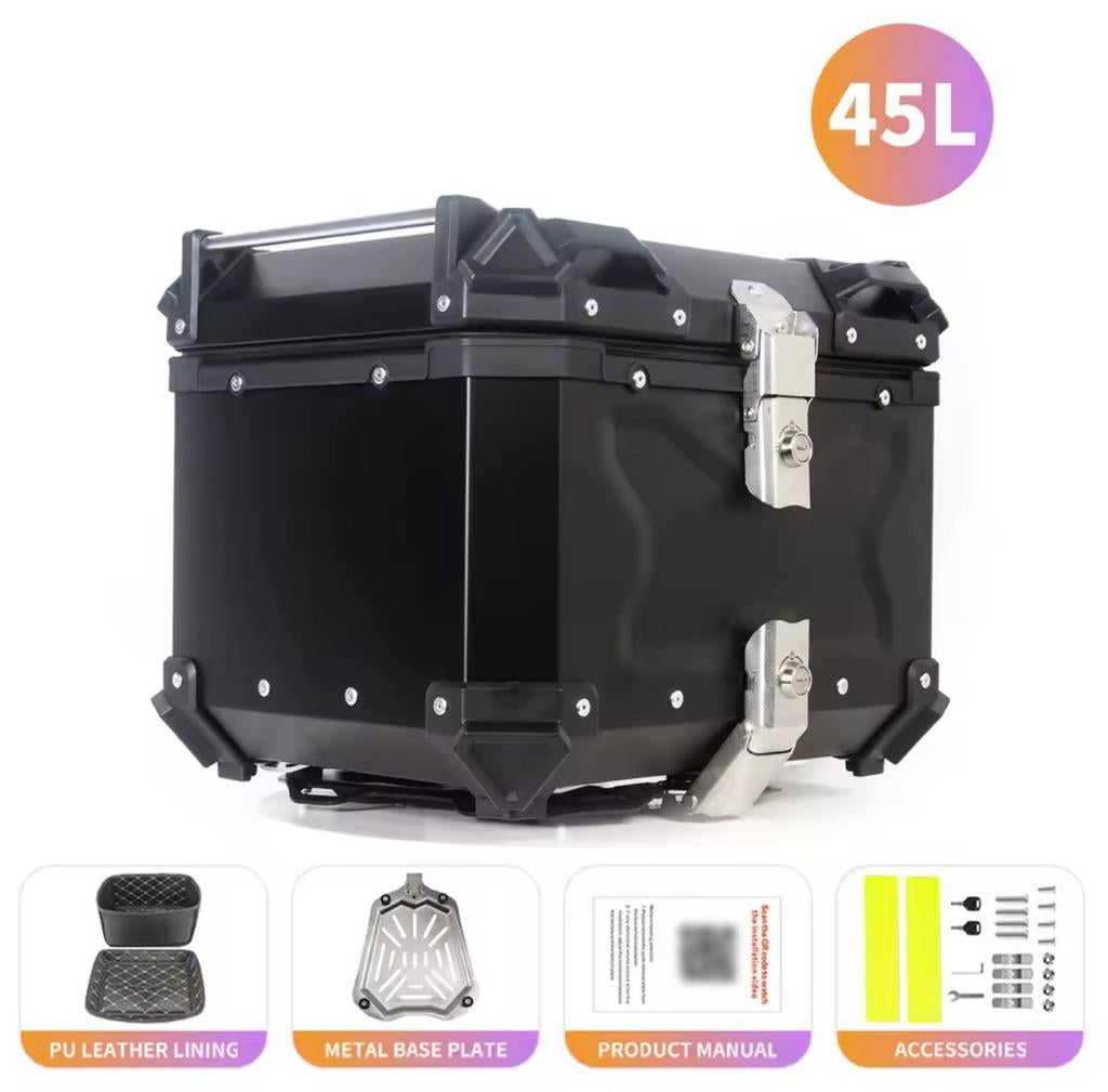Motor aluminium 45L topkoffer/topcase, Ophalen of Verzenden, Nieuw