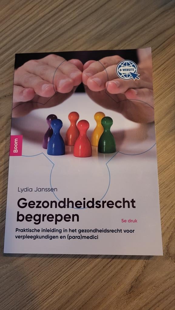 Gezondheidsrecht Begrepen - 5e druk, Boeken, Zo goed als nieuw, Lydia Janssen, Alpha, HBO