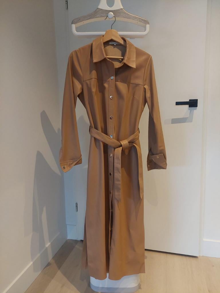 Fifth House Jurk Leren Look Maat 38, Maat 38/40 (M), Bruin, Ophalen of Verzenden, Zo goed als nieuw