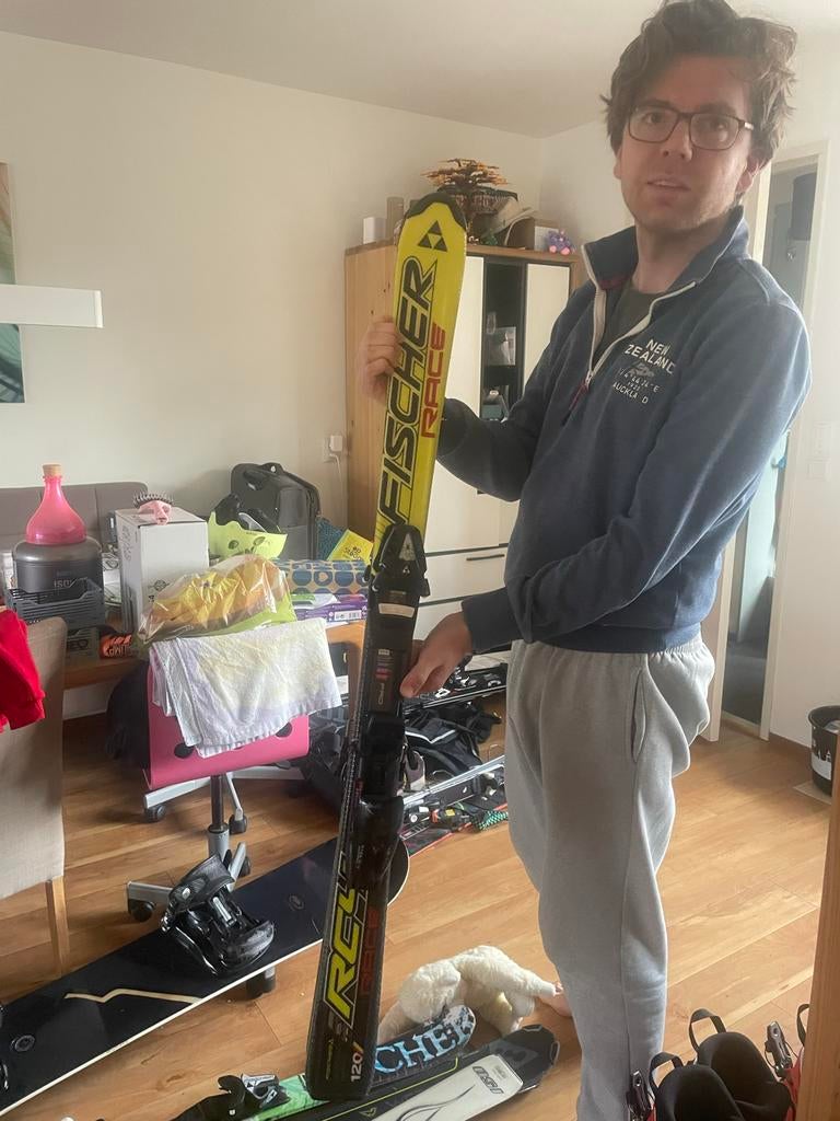 Fischer Race Ski's - Gebruikt, Ophalen, 100 tot 140 cm, Carve, Skiën