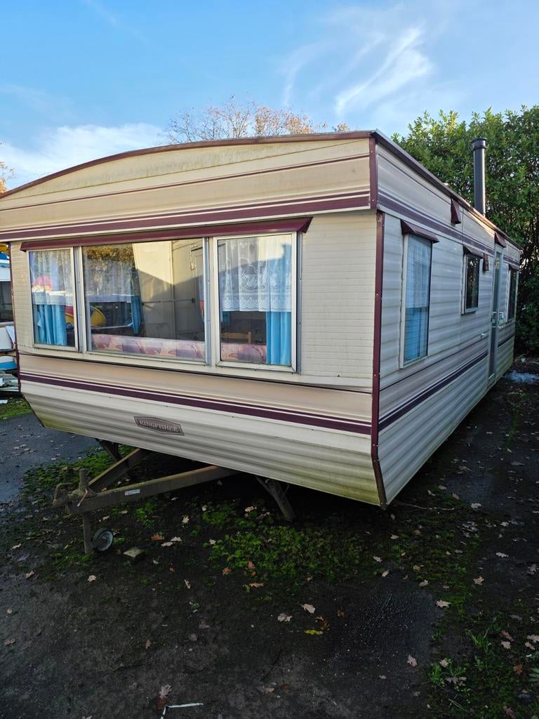 Kingfisher 8x3.70m 2 slaapkamer +Badkamer incl transport, Caravans en Kamperen