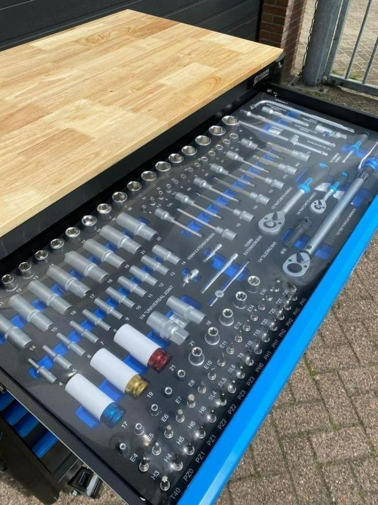 Gereedschapswagen Stahlgruppe Jumbo | NIEUW leverbaar!, Doe-het-zelf en Verbouw, Gereedschapskisten, Ophalen, G, G, G