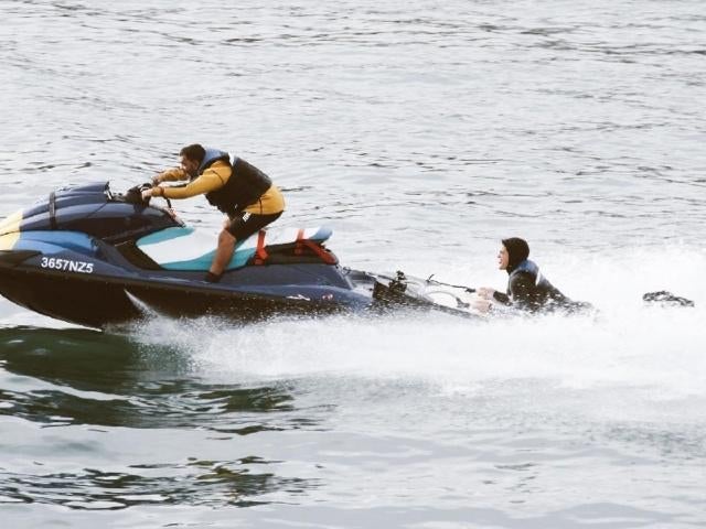 Opblaasbare rescue sled / life sled voor waterscooter/jetski, Ophalen of Verzenden, Nieuw, Overige typen