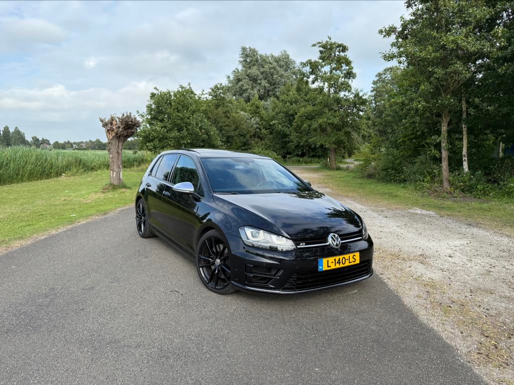Volkswagen Golf 2.0 TSI R 221KW 5D 4MOTION DSG 2015 Zwart, Auto's, Volkswagen, Automaat, Zwart, 4 cilinders, 1984 cc