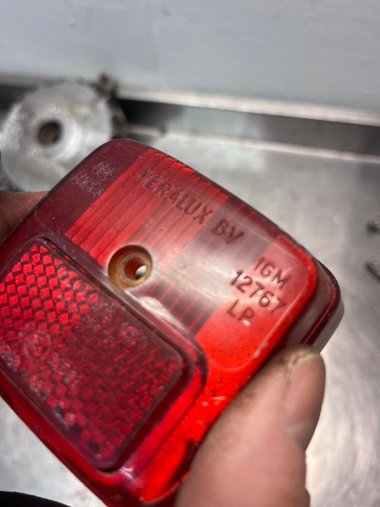 Achterlicht Vespa V50, Ophalen of Verzenden, Zo goed als nieuw, Overige typen, Overige merken