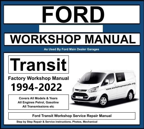 Ford Transit 1994-2022 Manual Ford ETIS 2022 op USB Stick, Auto diversen, Handleidingen en Instructieboekjes, Verzenden