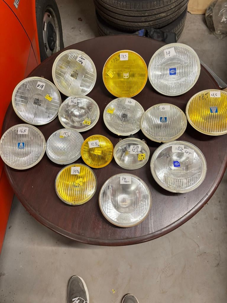 Reflectors / Glazen NOS complete units oa Hella Cibié SEV, Auto-onderdelen, Ophalen of Verzenden, Nieuw, Overige automerken