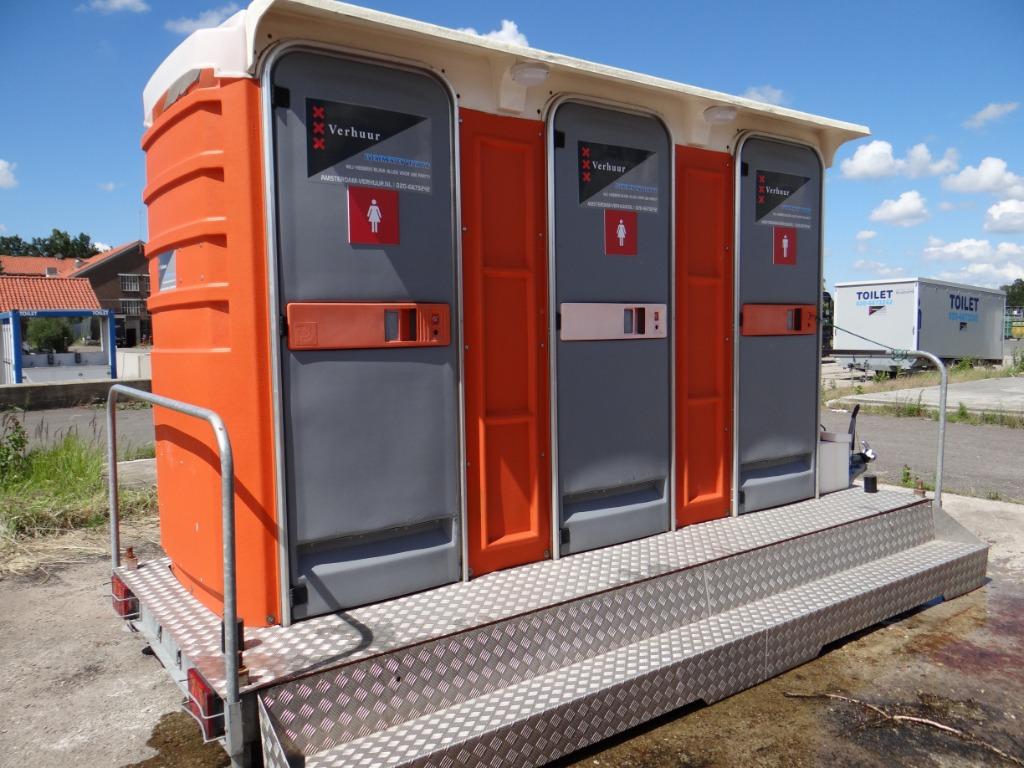 Chemisch toilet / Toiletwagen huren 1-3 pers | Vanaf €250, Ophalen, Zo goed als nieuw, Overige