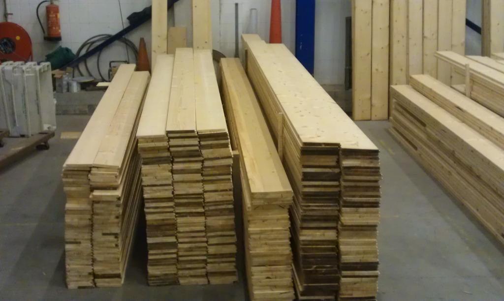 Oud Vuren Vloerdelen veer en groef 18mm dik PRACHTIG, Doe-het-zelf en Verbouw, Ophalen, Gebruikt, Vloerdelen of -planken, 10 m² of meer