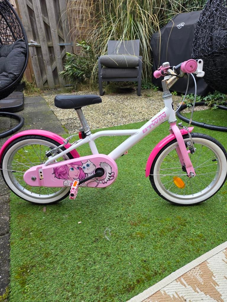 Meisjes kinderfiets, Ophalen of Verzenden, Gebruikt, 20 inch