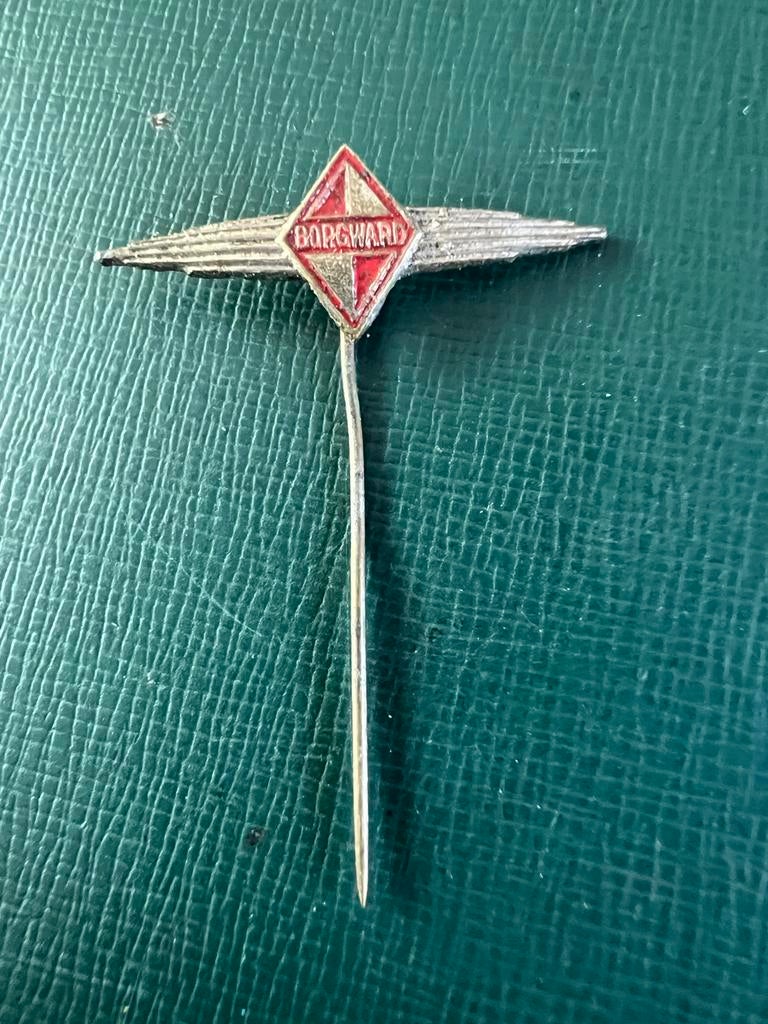 Vintage Borgward Speldje/Pin - Auto Memorabilia, Verzamelen, Speldjes, Pins en Buttons, Ophalen of Verzenden, Gebruikt, Merk, Speldje of Pin