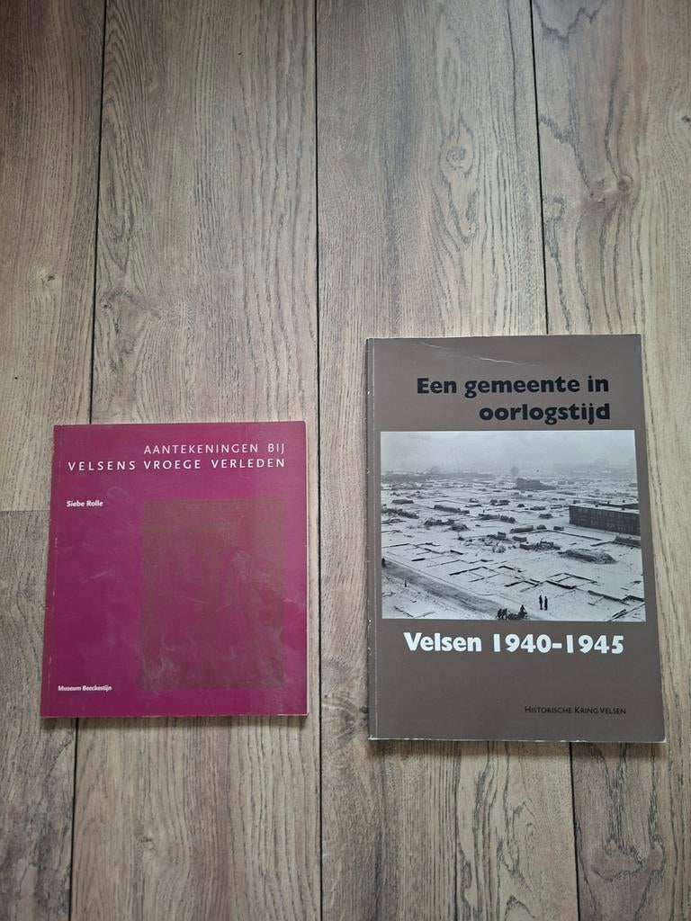 Boeken over Velsen: Geschiedenis en Oorlogstijd, Boeken, Geschiedenis | Stad en Regio, Ophalen of Verzenden, 20e eeuw of later