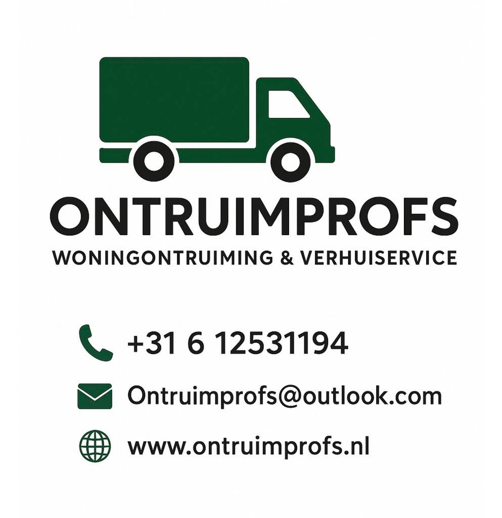 Ontruimprofs voor al uw ontruimingen/verhuizingen!!, Inpakservice, Verhuizen binnen Nederland