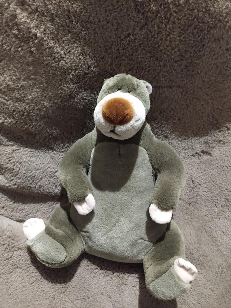 Disney Jungle Book Baloe Knuffel, Ophalen, Zo goed als nieuw, Beer