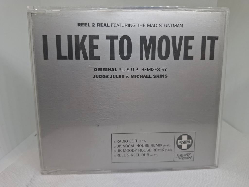 Reel 2 Real - I Like To Move It CD Single, Ophalen of Verzenden, Zo goed als nieuw, Dance Populair