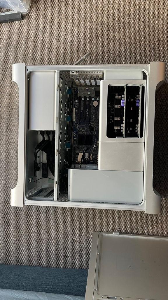 Mac Pro 1.1 niet werkend, afhalen voor een tientje, Computers en Software, Apple Desktops, Ophalen, Minder dan 4 GB, Geen opslag