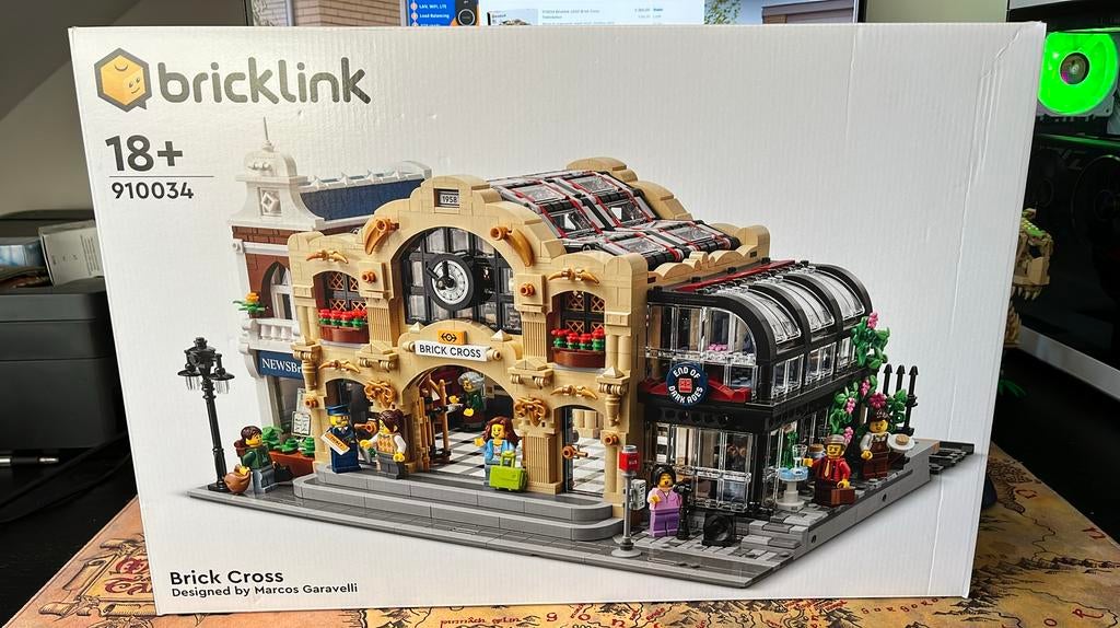 Lego bricklink 910034 brick cross station nieuw in doos, Ophalen of Verzenden, Zo goed als nieuw