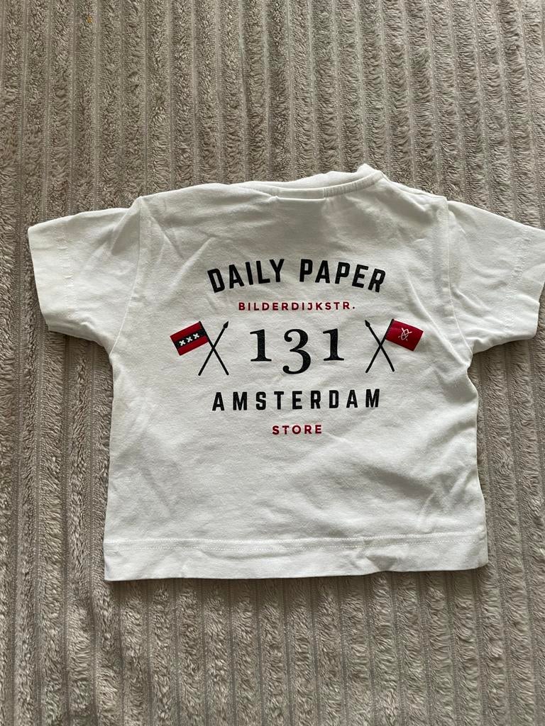 Daily Paper T-shirt Amsterdam Maat 68 - Als Nieuw, Ophalen of Verzenden, Zo goed als nieuw, Jongetje of Meisje