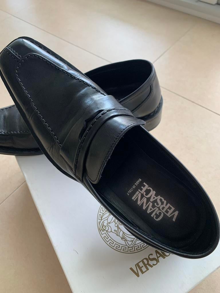 Versace maat 43, Ophalen of Verzenden, Zo goed als nieuw, Zwart