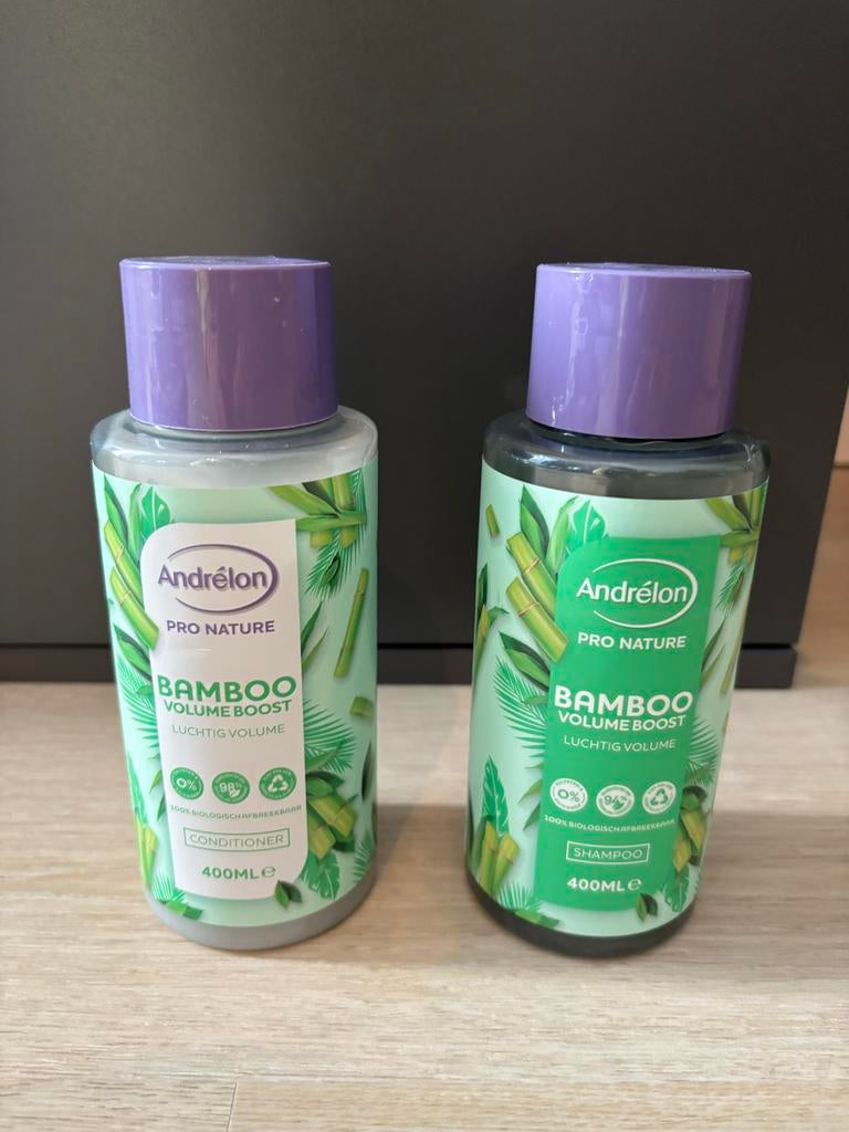 Andrélon Pro Nature Shampoo & Conditioner, Ophalen of Verzenden, Zo goed als nieuw, Bad & Douche