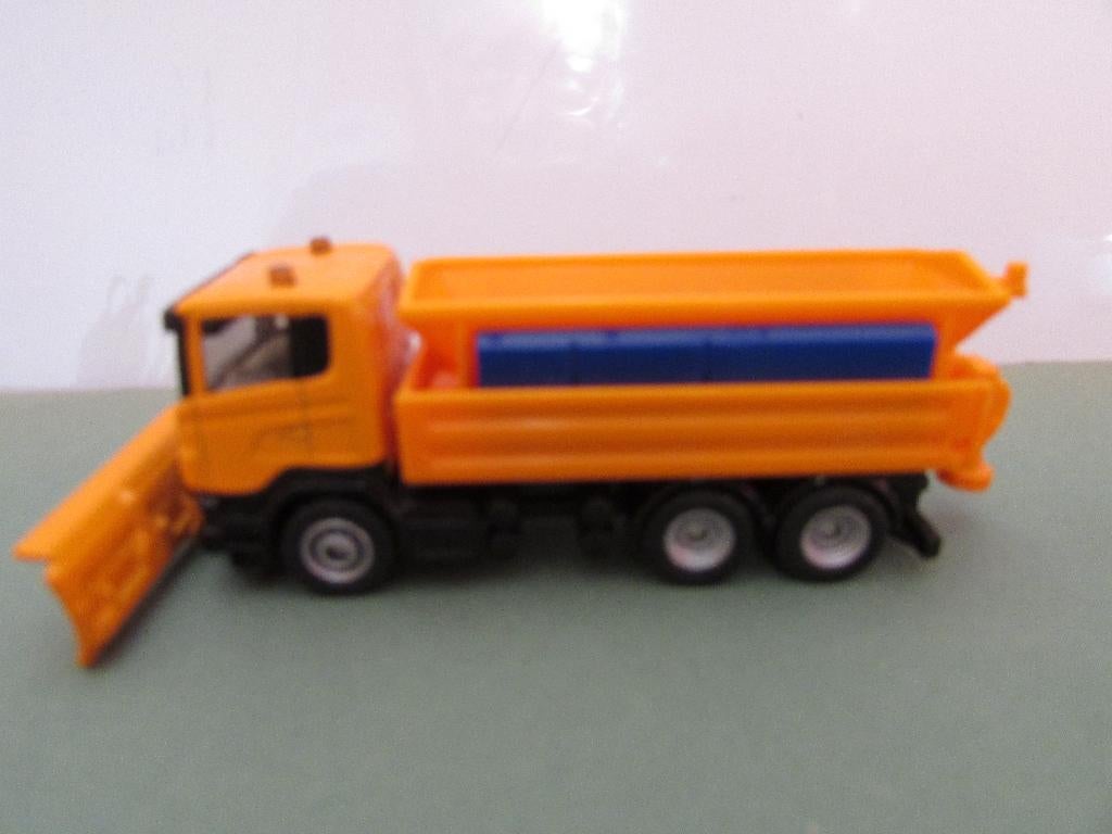SCANIA SNEEUWRUIMER , SIKU, Hobby en Vrije tijd, Ophalen of Verzenden, Gebruikt, Bus of Vrachtwagen, SIKU