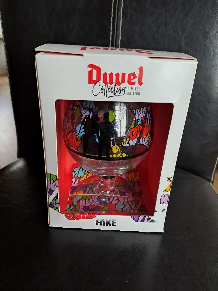 Duvel fake glas, Ophalen of Verzenden, Zo goed als nieuw, Glas of Glazen, Duvel