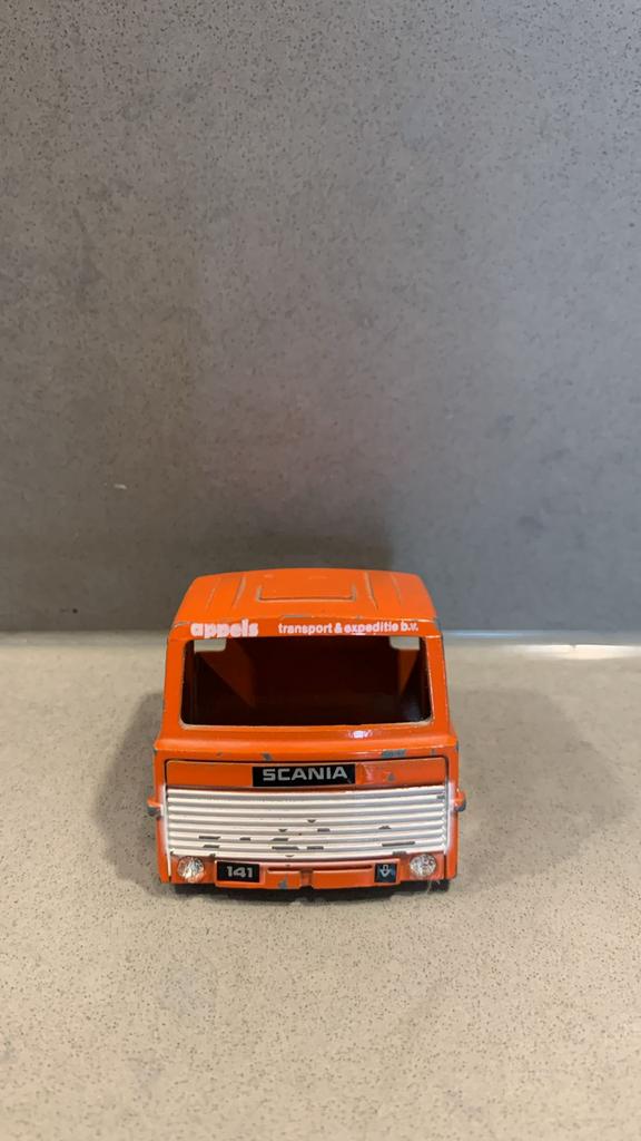 Tekno wsi lion toys scania cabine verbouw, Ophalen of Verzenden, Zo goed als nieuw, Bus of Vrachtwagen, Lion Toys