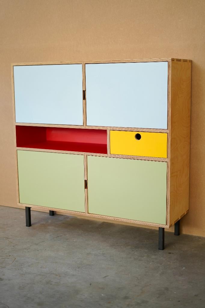 Design kasten op maat van berken of grenen multiplex, Ophalen of Verzenden, Nieuw